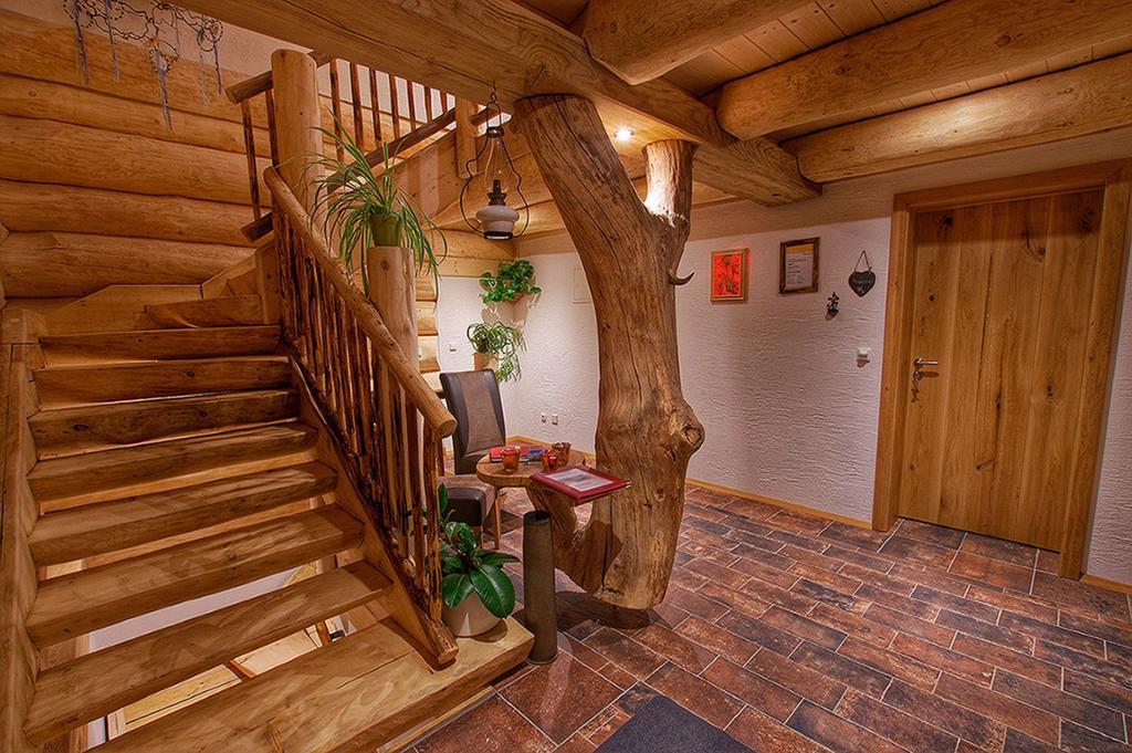 Ferienwohnung Holzhaus Lugerhof Roding Exterior foto