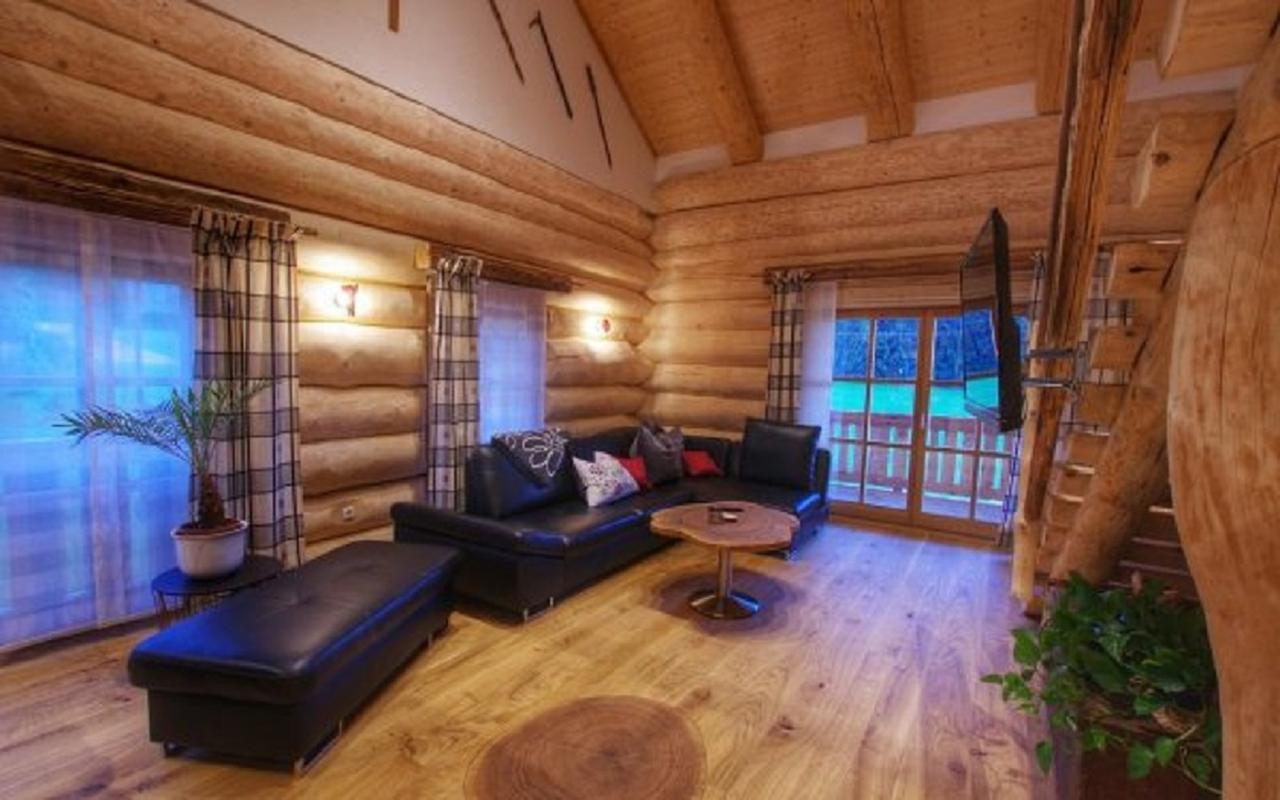 Ferienwohnung Holzhaus Lugerhof Roding Exterior foto