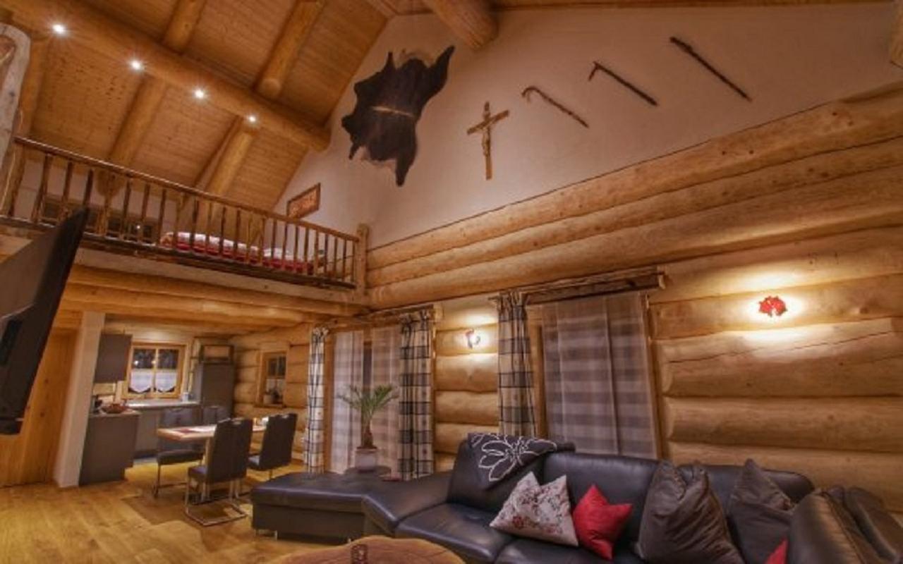 Ferienwohnung Holzhaus Lugerhof Roding Exterior foto
