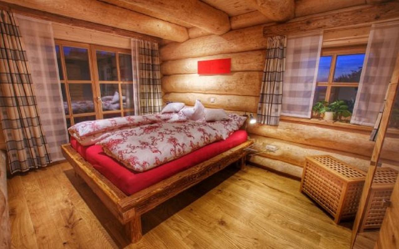Ferienwohnung Holzhaus Lugerhof Roding Exterior foto