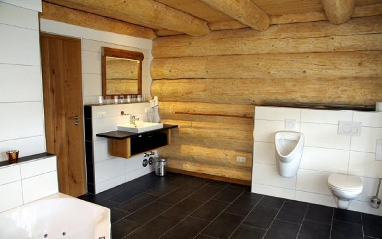 Ferienwohnung Holzhaus Lugerhof Roding Exterior foto